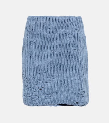 Minifalda en mezcla de algodón | JW Anderson