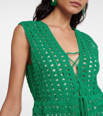 Vestido Jennifer en croché de algodón | Anna Kosturova