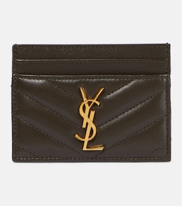 Kartenetui Cassandre aus Matelassé-Leder | Saint Laurent