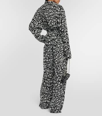 Weite High-Rise-Hose | Balenciaga