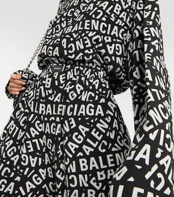 Weite High-Rise-Hose | Balenciaga