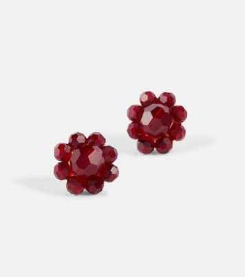 Orecchini Daisy con cristalli | Simone Rocha