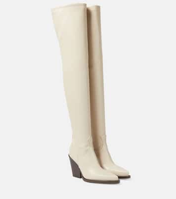Overknee-Stiefel Vegas aus Lederimitat | Paris Texas