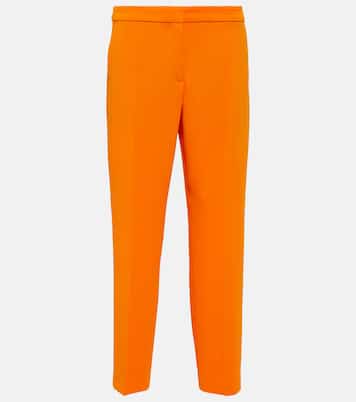 Pantaloni slim in crêpe | Dries Van Noten