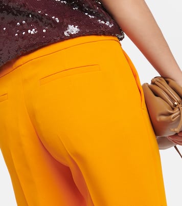 Pantaloni slim in crêpe | Dries Van Noten