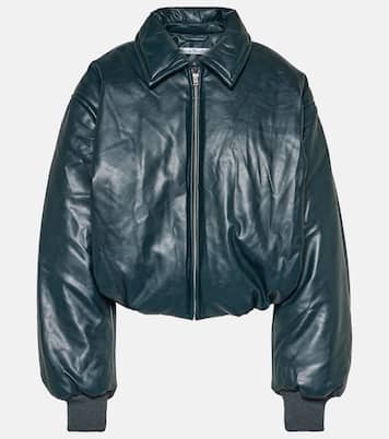Onnea faux leather bomber jacket | Acne Studios