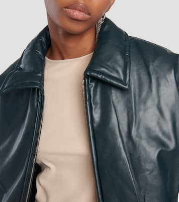 Onnea faux leather bomber jacket | Acne Studios