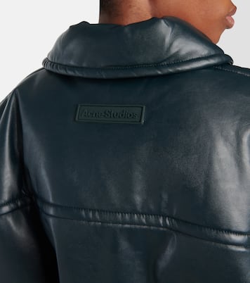 Onnea faux leather bomber jacket | Acne Studios