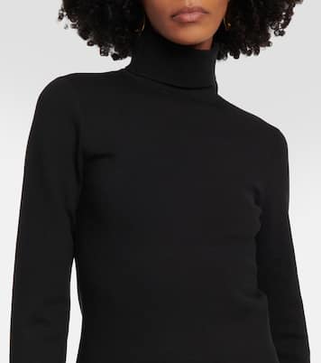 Top de cuello alto en mezcla de seda | Joseph
