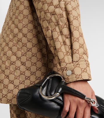 Hemdjacke GG aus Canvas | Gucci