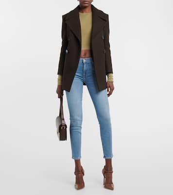 Jean skinny à taille mi-haute | 7 For All Mankind