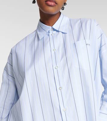 Oversize-Hemd aus Baumwollpopeline | Marni
