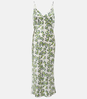 Trinny floral silk satin slip dress | Emilia Wickstead