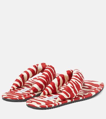 Indie zebra-print thong sandals | The Attico
