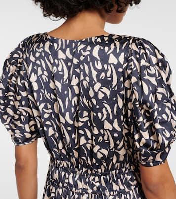 Vestido midi Lyuda estampado | Velvet