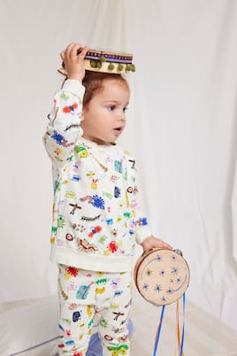 Baby - Felpa in jersey di misto cotone | Bobo Choses