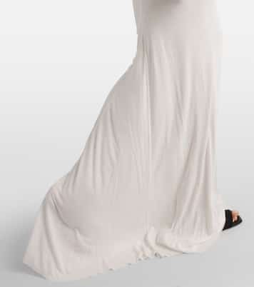 Lilies jersey maxi skirt | Rick Owens