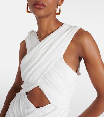 Abito midi in misto cotone | JW Anderson