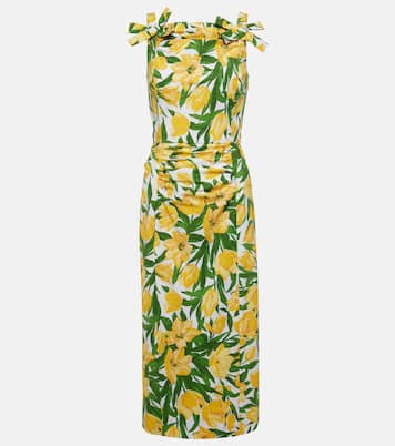 Midikleid aus Popeline | Carolina Herrera