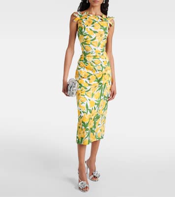 Midikleid aus Popeline | Carolina Herrera