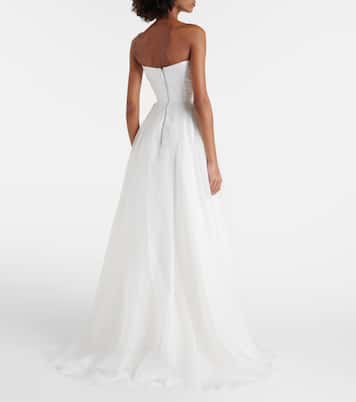 Bridal - Abito lungo Dhalia in seta | Maticevski