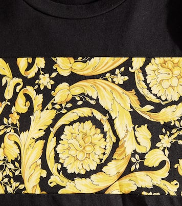 T-shirt Barocco in jersey di cotone | Versace Kids