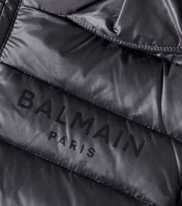 Chaqueta de plumas técnica | Balmain Kids