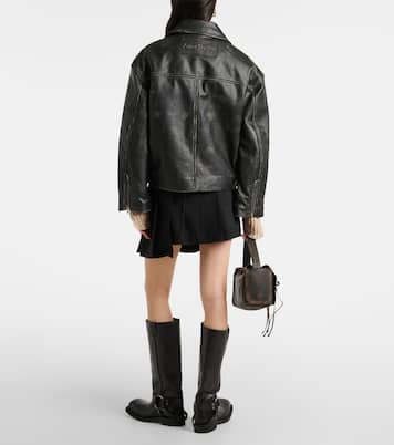 Bikerjacke aus Leder | Acne Studios