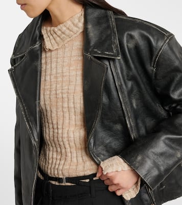 Bikerjacke aus Leder | Acne Studios