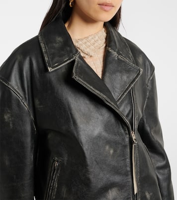 Bikerjacke aus Leder | Acne Studios