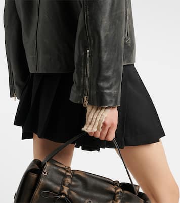 Bikerjacke aus Leder | Acne Studios