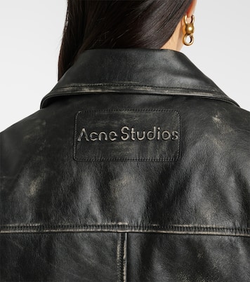 Bikerjacke aus Leder | Acne Studios