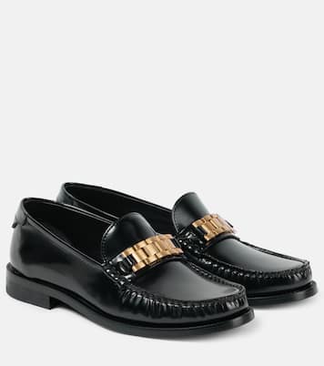 Mocassins Chain en cuir | Victoria Beckham