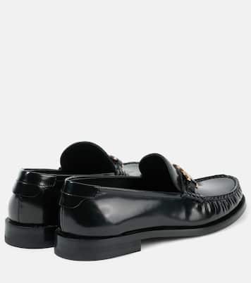 Mocassins Chain en cuir | Victoria Beckham