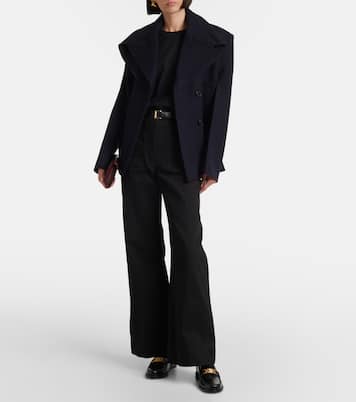 Mocassins Chain en cuir | Victoria Beckham