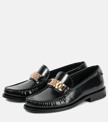 Mocassins Chain en cuir | Victoria Beckham