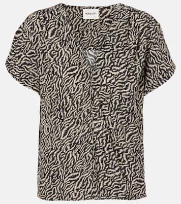 Top Delocia estampado | Marant Etoile