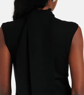 Topo in misto lana con sciarpa | Toteme