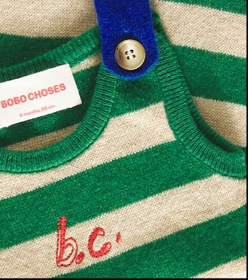Baby - Salopette BC in maglia a righe | Bobo Choses