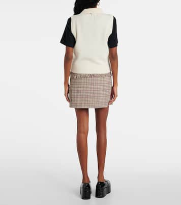 Wool-blend vest | Ganni