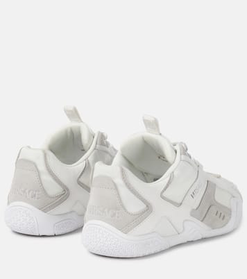 Sneakers Galaxia in pelle e suede | Versace