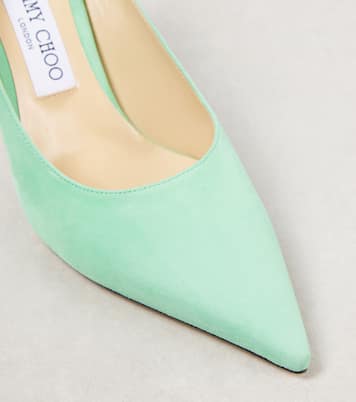 Escarpins Love 85 en daim | Jimmy Choo