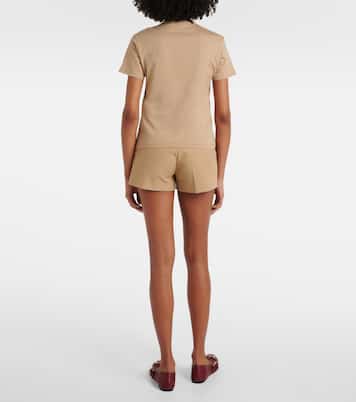 T-shirt in jersey di cotone con logo | Gucci