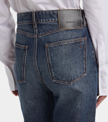 Mid-rise straight jeans  | Sportmax