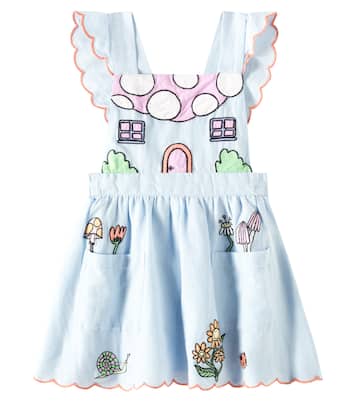 Abito in lino e cotone | Stella McCartney Kids