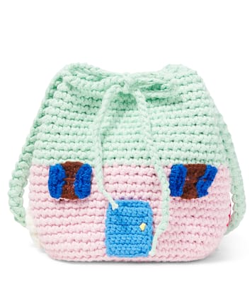 Crochet bucket bag | Stella McCartney Kids