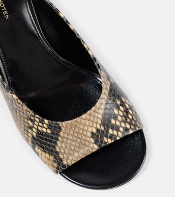 Pantoletten aus Leder | Dries Van Noten
