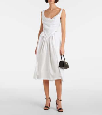 Midikleid Sunday aus Baumwolle und Seide | Vivienne Westwood