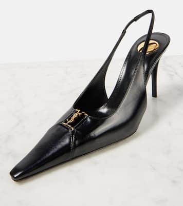 Escarpins Babylone Breteuil 90 en cuir | Saint Laurent