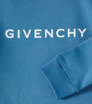 Felpa 4G in jersey di misto cotone | Givenchy Kids